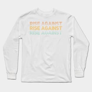 Distressed Vintage - Rise Against Long Sleeve T-Shirt